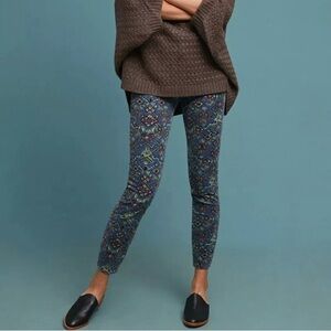 Anthropologie Pilcro and the Letterpress High-Rise Skinny Corduroy Pants
